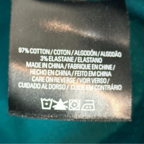 Elie Tahari Zipper Ankle Teal Skinny Jeans 8 - Picture 8 of 8